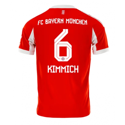 Billige Fotballdrakt Bayern Munich Joshua Kimmich #6 Replika Hjemmedrakt 2025-26 Kortermet Billige Fotballdrakt Bayern Munich Joshua Kimmich #6 Replika Hjemmedrakt 2025-26 Kortermet